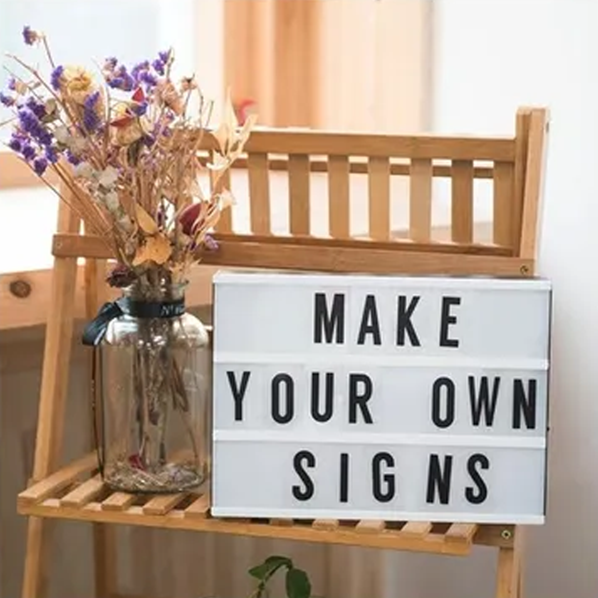 Led Word Light Box Message LED Lightbox With Combination Letters White – Emaratshop