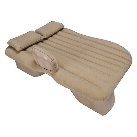 Car Inflatable Bed Protable Camping Air Mattress with 2 Air Pillows