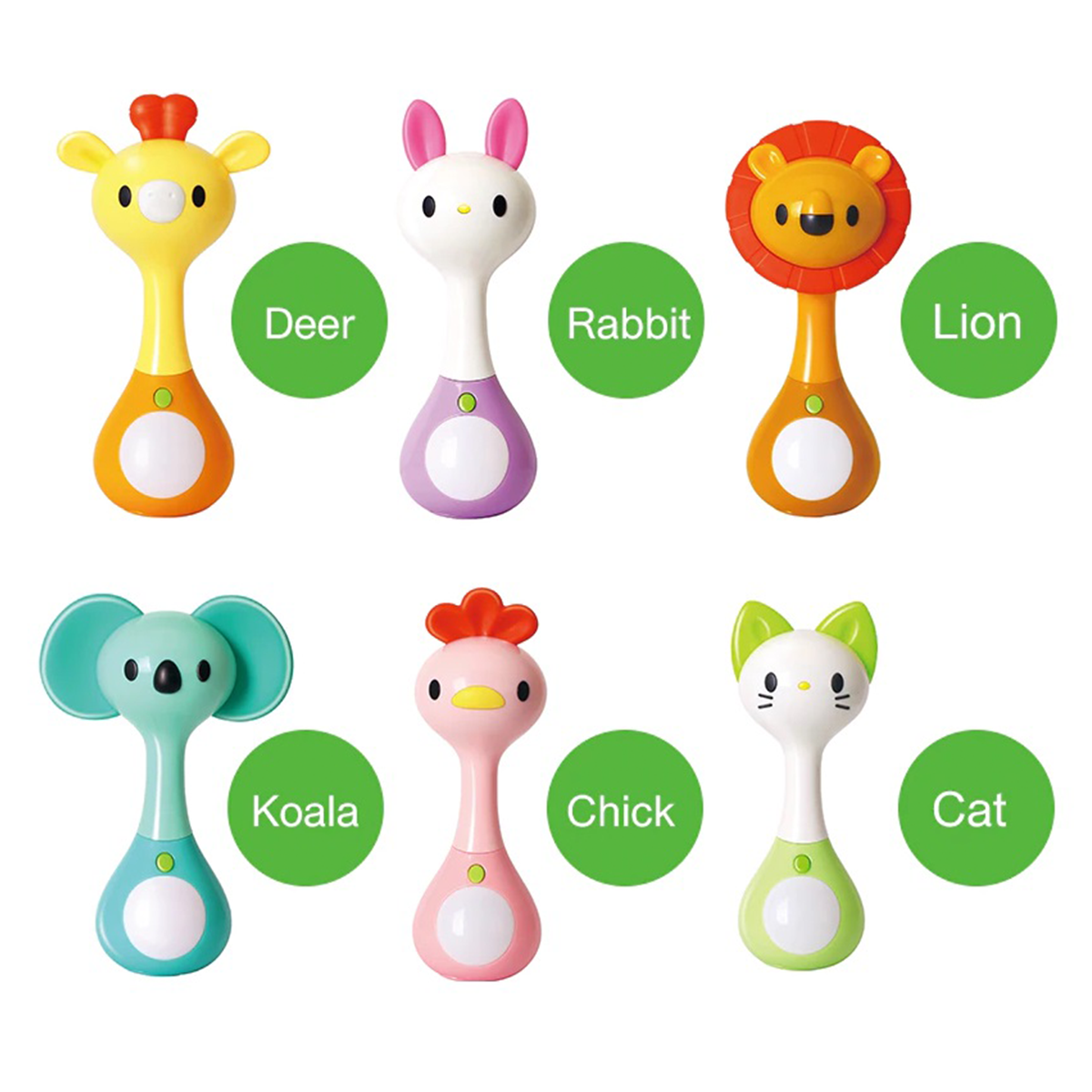 Baby Toys Mini Rattle Lion - HOLA