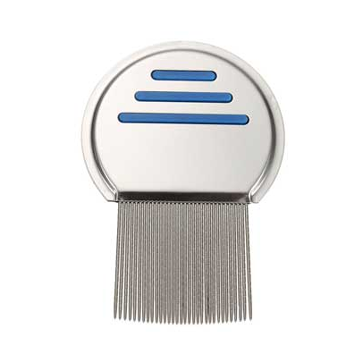 Linda Nit Stainless Steel Lice Comb Silver/Blue