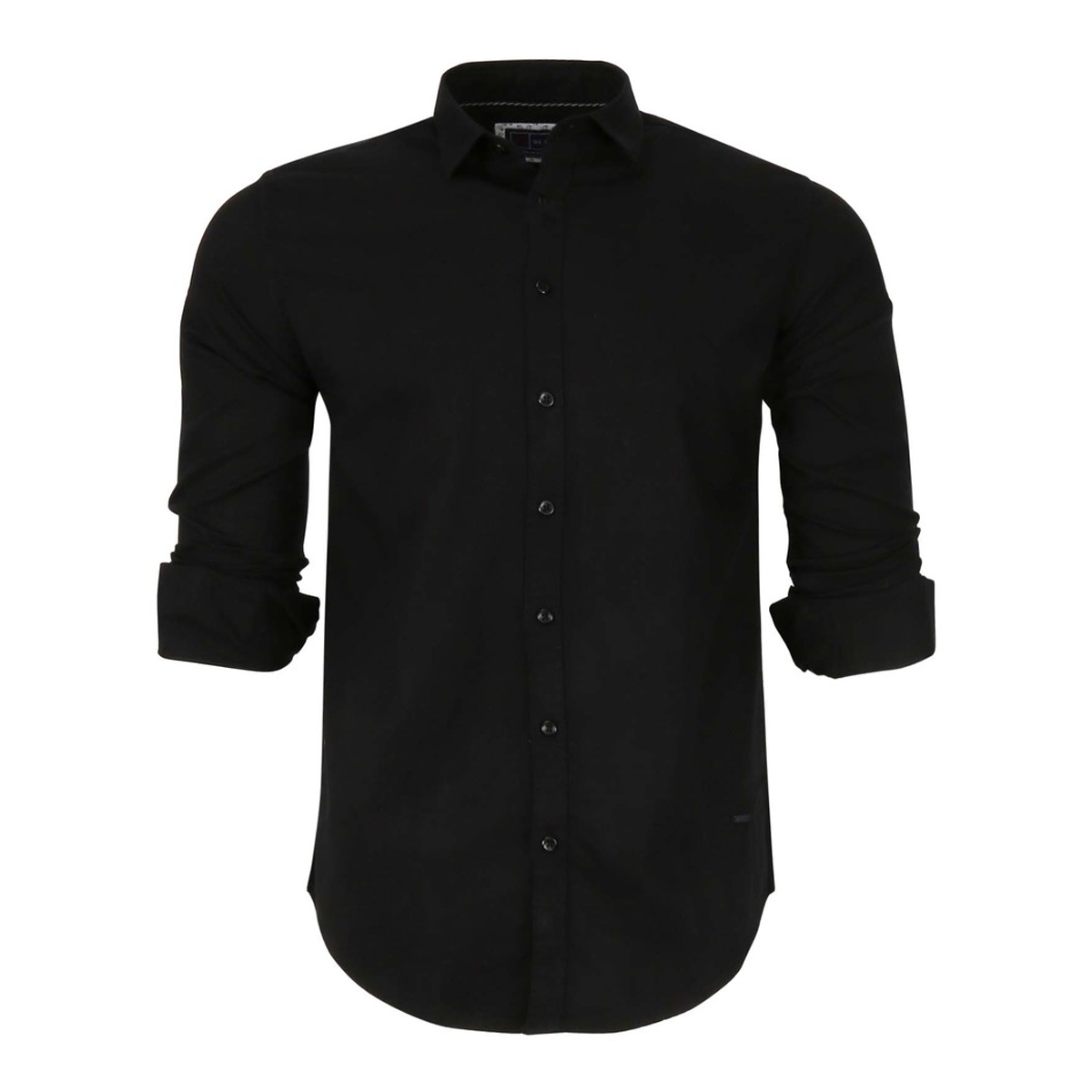Men's Casual Shirt Long Sleeve 2025 Black - Debackers