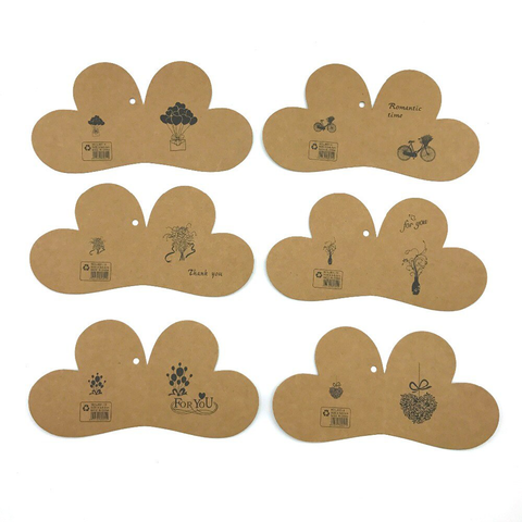 Heart Shaped Thankyou Card 96 Cards 16 Designs x 6 Pcs lot