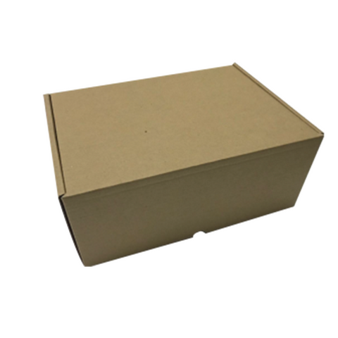 10Pc Brown Corrugated Kraft Shoe Box - 36X25X15 CM - Willow