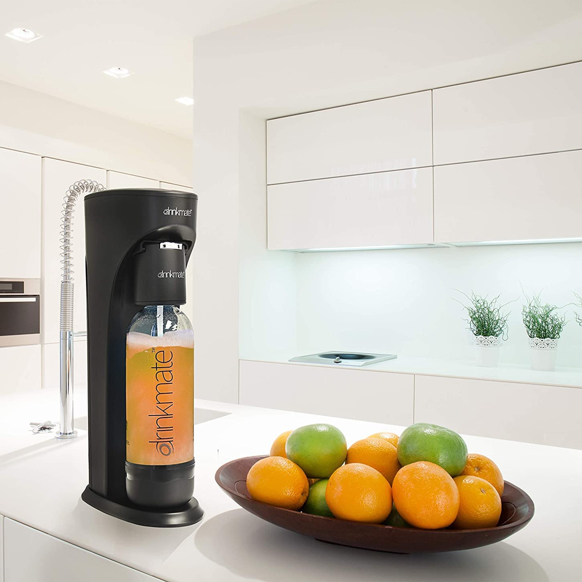 Home Soda Maker, BB-07R - DrinkMate (Black)