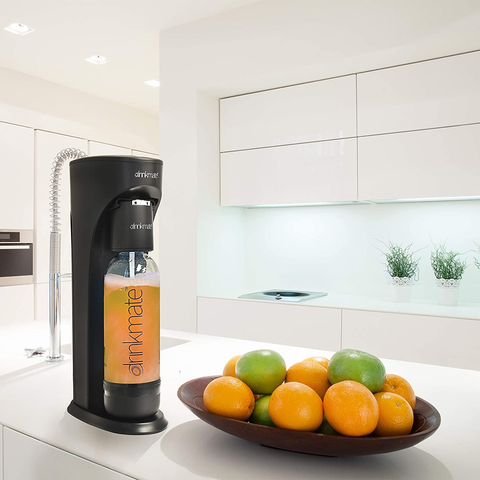 Home Soda Maker, BB-07R - DrinkMate (Black)