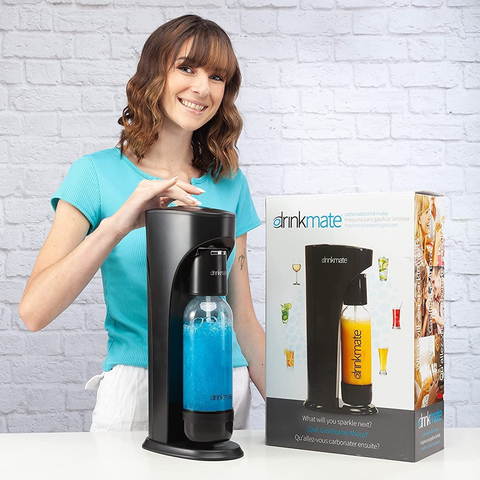 Home Soda Maker, BB-07R - DrinkMate (WHITE)