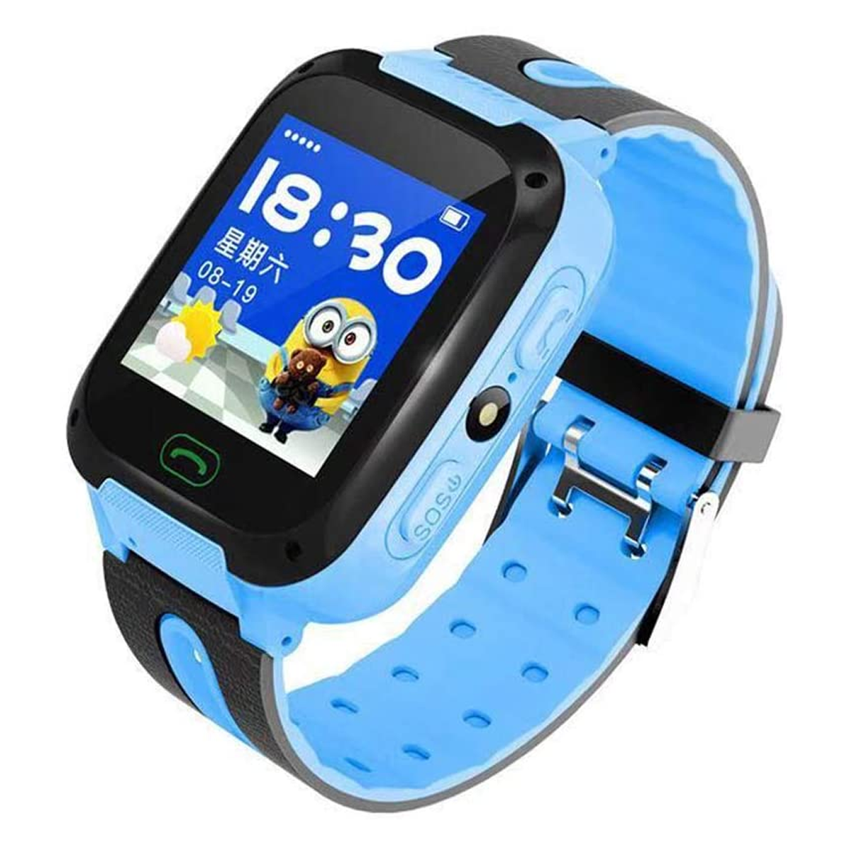 Z4 Kids Smart Watch 1.44 inches With HD Touch Screen One Button Spead Dial (Blue) - NABI