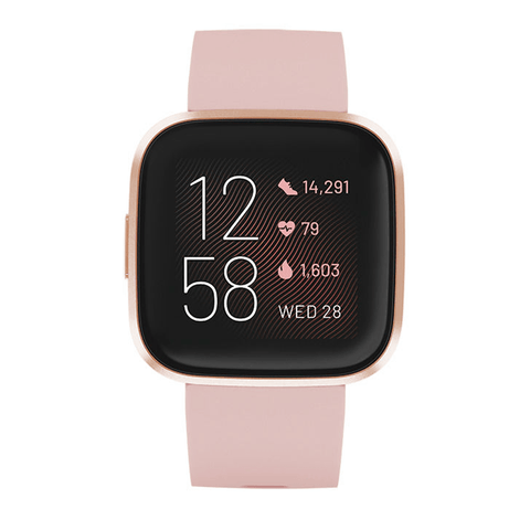 Fitbit Versa 2 Fitness Smartwatch, Petal/Copper - FB507R-R