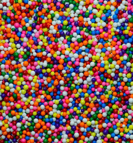 Thermocol Colourful Confetti Balls For Gift Box Filling 50g - White