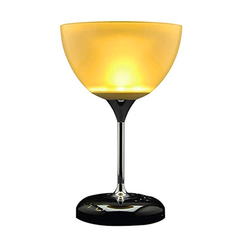 Wine Glass Shaped Speaker with LED Clock and Colour Changing Lights