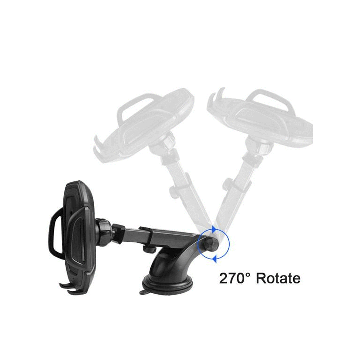 Automatic Car Phone Holder Infrared Sensor - SquareDubai