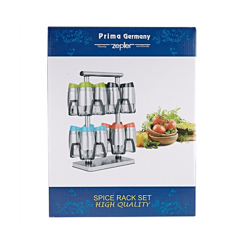Liying Spice Jar Rack Set, 16 Pieces