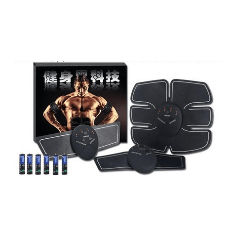 Electric Abdominal Muscle (EMS) Body Trainer for Slimming and Massage SixPad 6 Pack - SquareDubai