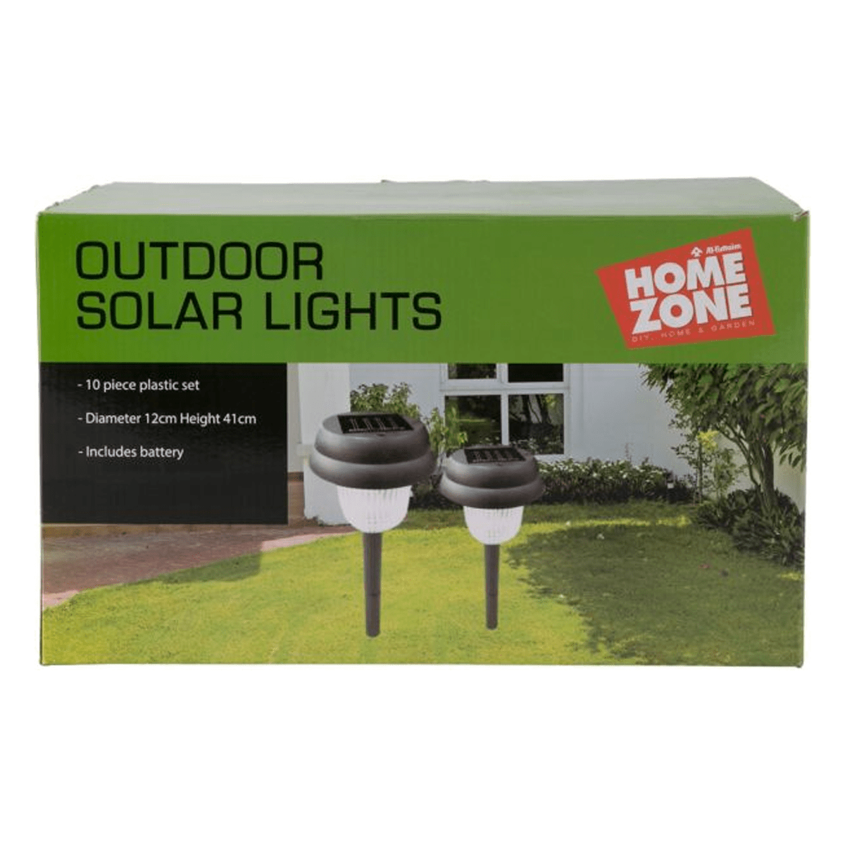 Homezone Outdoor Solar Light Set 10 pc