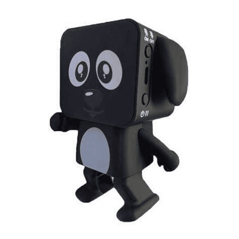 Wireless Bluetooth Dancing Speaker Lovely Little Dog Robot Mini Dog Portable Speaker