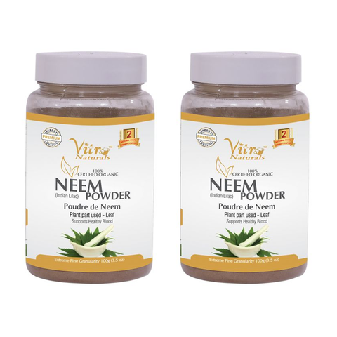 Vitro Naturals Neem Powder 100 gm Pack of 2