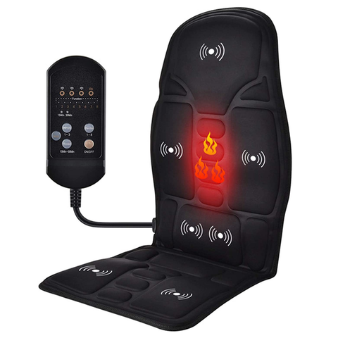 Vibrate And Heat Massage Seat Cover Cushion