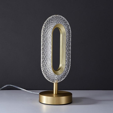 Crystal Nordic LED table lamp for Home