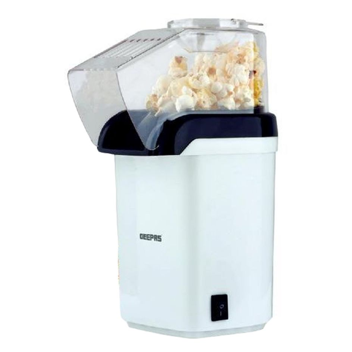 Geepas Portable Popcorn Maker 1200W GPM840 - White