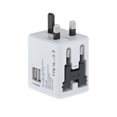 Universal Travel Adapter with UBS Port for Mobile Phones