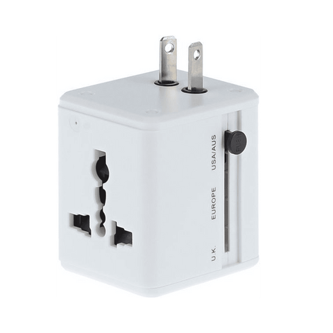 Universal Travel Adapter with UBS Port for Mobile Phones