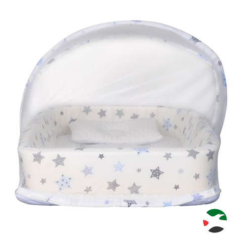 Little Angel - Baby Bed Travel Bassinet - White