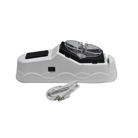 Electric Knife Sharpener with Protective Cover