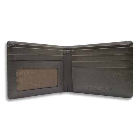 Men Tan Genuine RFID Leather Wallet - Regular Size (5 Card Slots) - Chaos