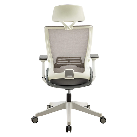 Navodesk Ergonomic Folding Design, Premium Office & Computer Chair - KIKO Chair - Beige Grey