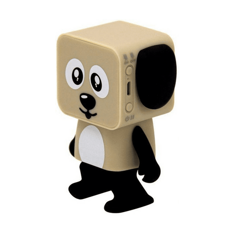Wireless Bluetooth Dancing Speaker Lovely Little Dog Robot Mini Dog Portable Speaker
