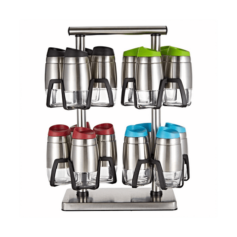 Liying Spice Jar Rack Set, 16 Pieces