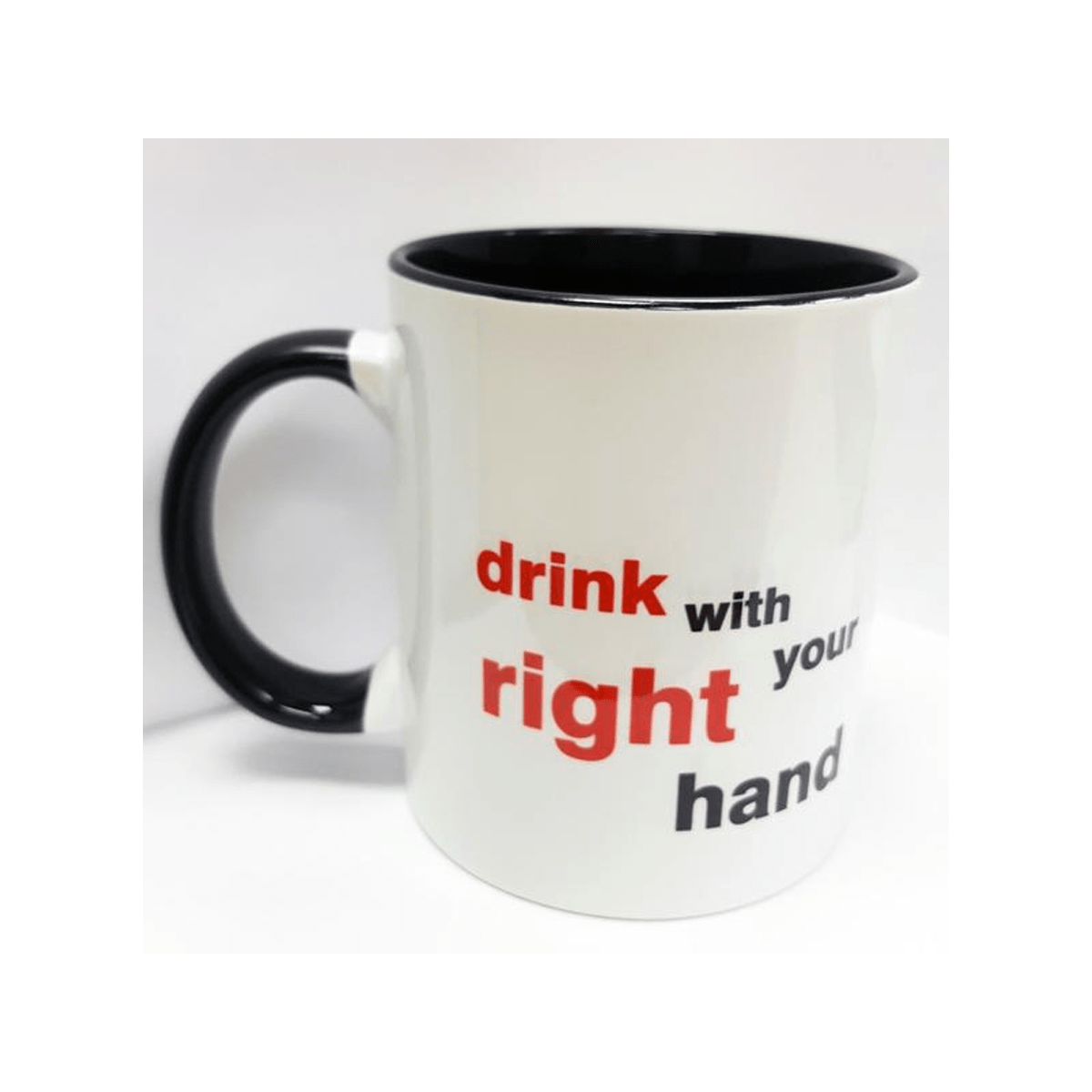 Drink with your right hand - MUG - SquareDubai