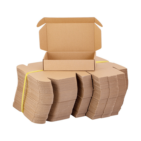 Kraft Paper Box Carton 24x20x7 Cm (100Pc Pack) - Willow