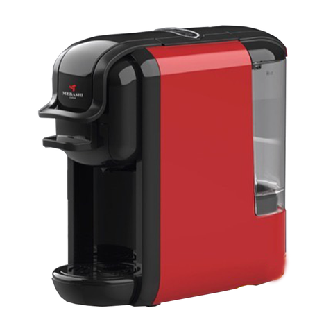 3 In 1 Multicapsule Coffee Machine ME-CEM302 Red - Mebashi