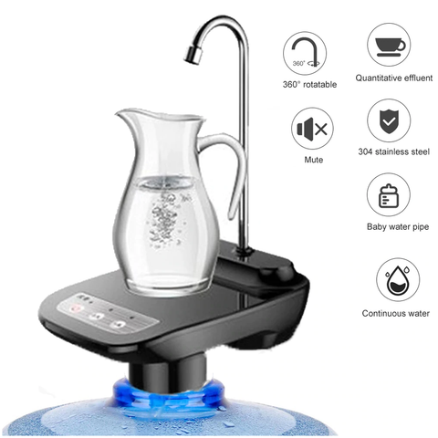 Water Bottle Dispenser Pump Automatic Electric Drinking Water Jug Pump