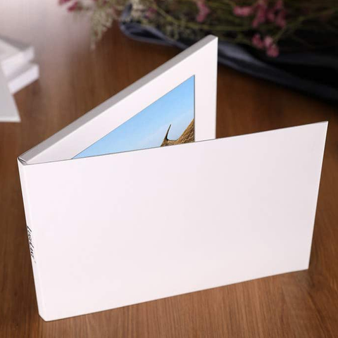 7inch Screen  Universal Brochure Video Greeting Cards Photo Frame