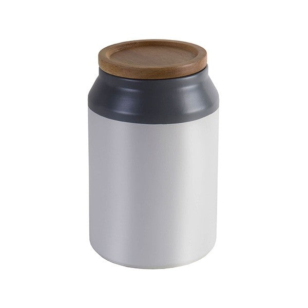 Jamie Oliver Ceramic Storage Jar, Grey Medium